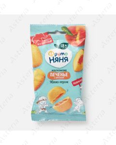Fruto Nyanya apple peach cookies 50g