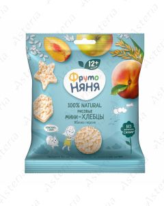 Fruto Nyanya mini breads apple peach 30g