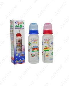 Camera feeding bottle with silicone teat 240ml
