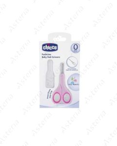 Chicco pink scissor with lock 0M+