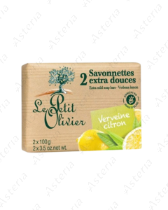 Le Petit Olivier Gentle soap with lemon verbena scent 100g 05301