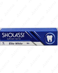 Sholassi toothpaste Elite White 50g