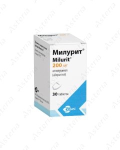 Milurite tab 200mg N30