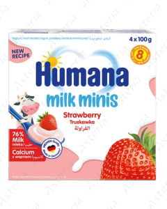 Humana pudding strawberry 8 months 100g N4