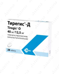 Tiregis-D tablets 80mg/12.5mg/ N28