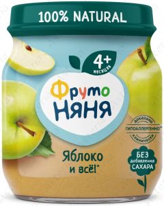 Fruto Nyanya mashed apples 100g