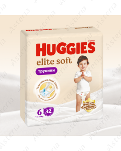Huggies Elite soft N6 underpants 15-25 kg N32