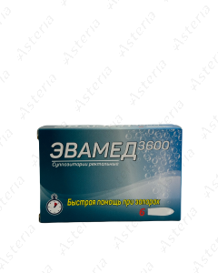 Evamed 3600 candles rectal N6