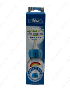 Dr. Brown feeding bottle Options+ blue 250ml