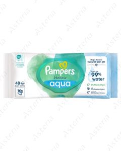 Pampers Harmonie Aqua wet wipes 3x48 N144