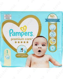 Pampers Premium baby diapers N1 2-5kg N26