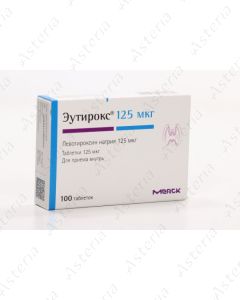 Euthyrox tablets 125mg N100