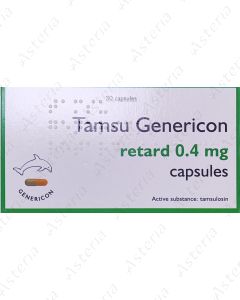 Tamsu Genericon retard 0,4mg capsules N30