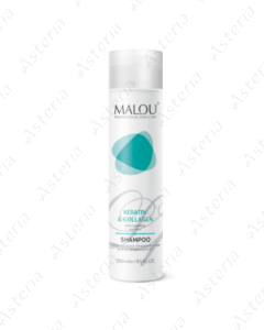 MALOU shampoo keratin and collagen with cashmere extract 250ml