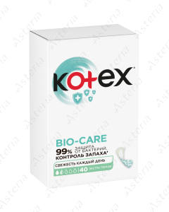 Kotex everyday Bio-care N40