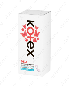 Kotex Anti-odor Slim daily pads N20