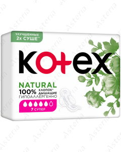 Kotex Natural ultra Super N7