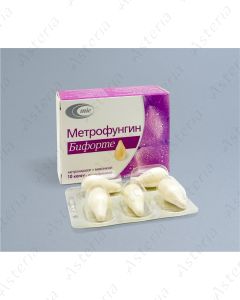 Metrofungin Biforte vaginal capsules N10