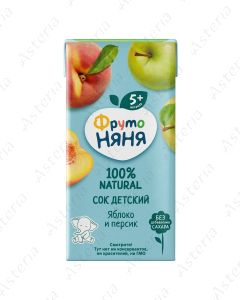 Fruto nianya apple peach juice 200ml