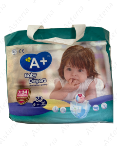 My A+ baby diapers N6 XXL 18+kg N38