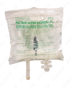 Sodium chloride solution 0.9% 200ml
