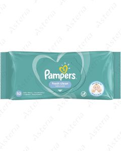 Pampers Fresh clean wet wipes N52