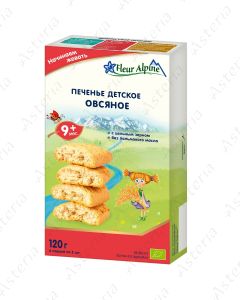 Fleur Alpine Organic Biscuit Oat 120g