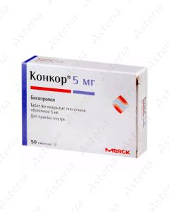 Concor tablets 5mg N50