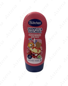 Bubchen shampoo shower gel and shampoo Spaghetti-monster 2/1 in 230ml