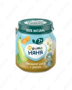 Fruto Nyanya vegetable puree with rice 110g