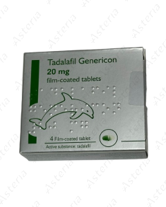 Tadalafil Genericon 20mg tab N4