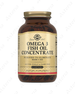 Солгар Омега 3 Концентрат рыбьего жира капсулы N60