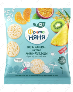 Мини-батончики Фруто Няня мультифруктовый микс 30г