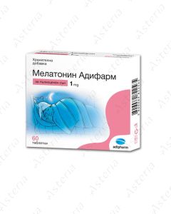 Мелатонин таб 1мг N60