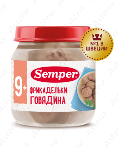 Тефтели Semper из говядины, 100 г