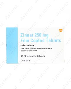 Зиннат таб 250мг N10