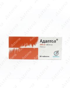 Адаптол-500 (500мг таб х20)
