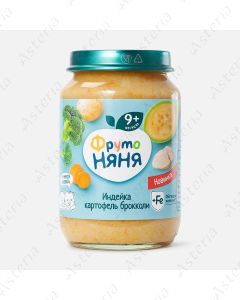 Фруто Няня Пюре Индейка,Картофель, Овощи  190г