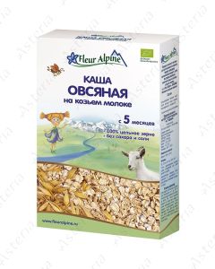 Флер Альпин Органик Каша овсяная на козьем молоке 200г