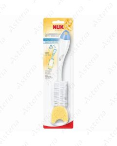 Нукщетка с губкой для очистки бутылки