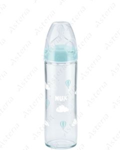 Нукбутылка силикон для стекла M 0-6m+240мл