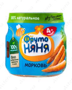 Фруто Няня Пюре Морковь 80г