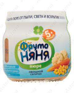 Фруто Няня Пюре Овощной салатик 80г