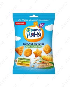 Фруто Няня Печенье мультизлаковое 50г