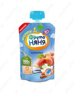 Фруто Няня Пюре Шарлотка,пауч 90г