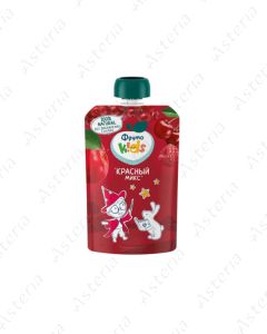 Фруто Няня Пюре Красный микс,пауч 90г