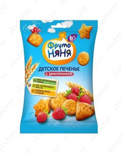Фруто Няня Печенье с Земляникой 50г