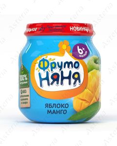 Фруто Няня Пюре Яблоко, Манго 100г