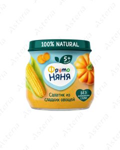 Фруто Няня Пюре Овощной салатик110г