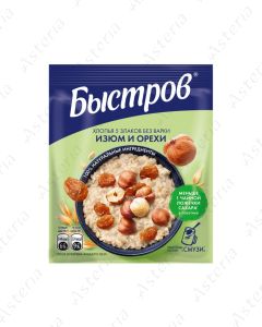 Овсянка Nestle Bistro с изюмом и орехами 40 г N1